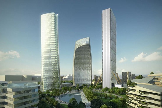 Citylife, gettate le fondamenta del grattacielo più alto d’Italia